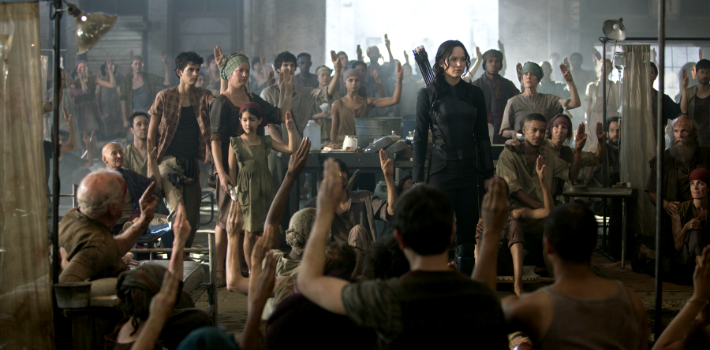 Katniss Everdeen encarna el liderazgo, la sensatez y la humanidad que debe tener la oposición civil. (DesdeEl15)