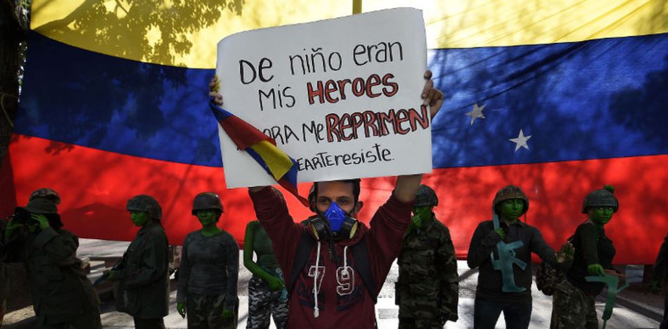 La represión en Venezuela crece