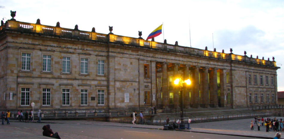 Capitolio Nacional, lugar donde el Congreso colombiano se reúne para legislar (wikimedia)