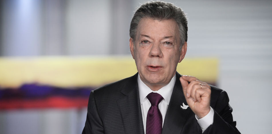 El presidente Juan Manuel Santos anunció avances en el proceso de renegociación del acuerdo con FARC (Efraín Herrera - SIG)