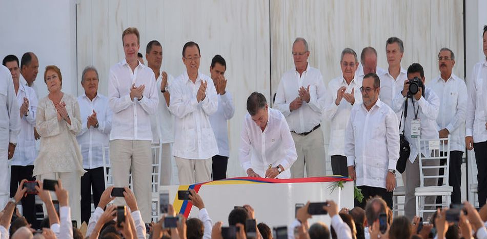 Sístole recibió 1.5 millones de dólares por planificar evento con FARC en Cartagena en el que se firmó el acuerdo rechazado por los colombianos (Flickr)