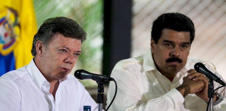 Nicolas Maduro tildó a Santos de “traidor” y lo acusó de haber “destrozado la vida” en Colombia. (Twitter)