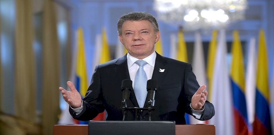 El presidente de la república, Juan Manuel Santos, aseguró que hay partes del Acuerdo logrado con la guerrilla de las FARC que no le gustan personalmente, pero manifiesta que deben cumplirse porque así se acordó inicialmente. (Twitter)