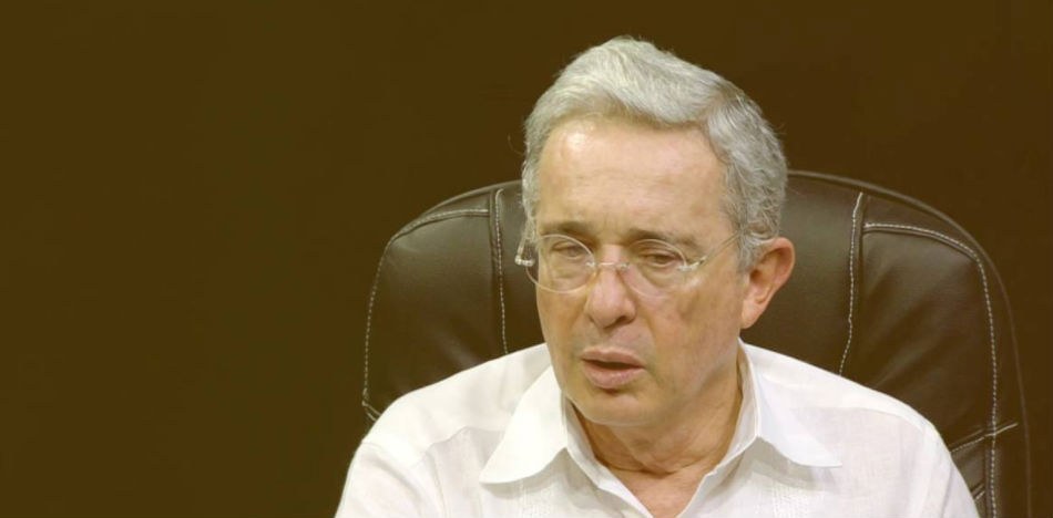 El expresidente Álvaro Uribe es el principal opositor al acuerdo entre el Gobierno y las FARC (YouTube)